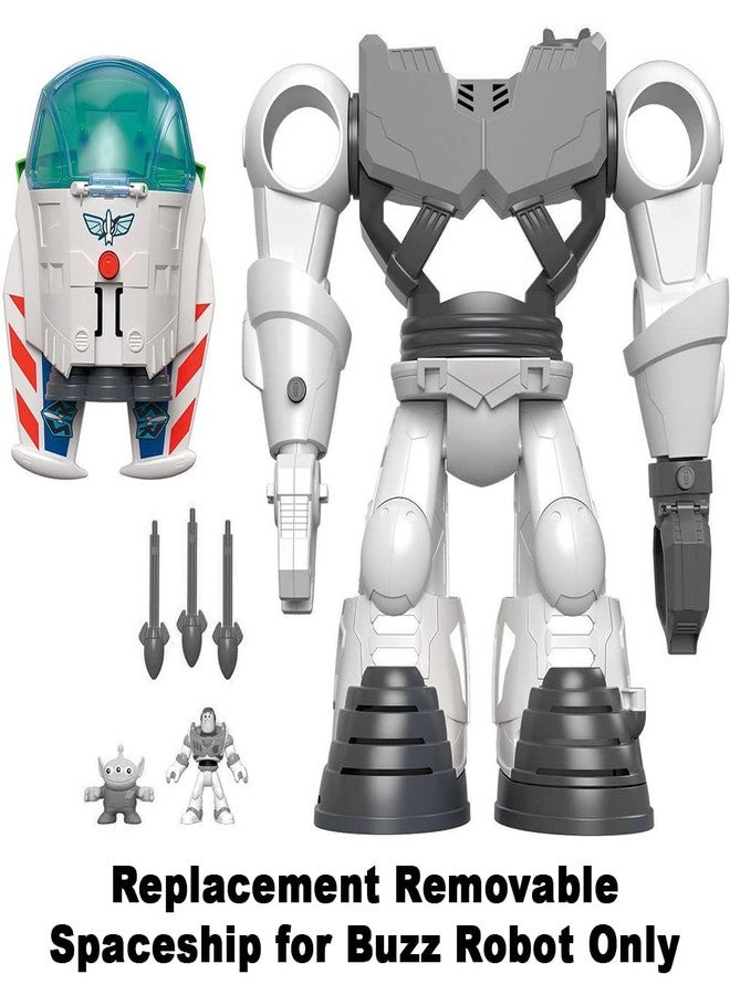 إماجينيكست قطع غيار Imaginext لروبوت باز لايت يير من فيشر برايس المستوحى من فيلم حكاية لعبة 4 GBG65 - مركبة فضائية قابلة للإزالة بديلة لروبوت باز - Image 5