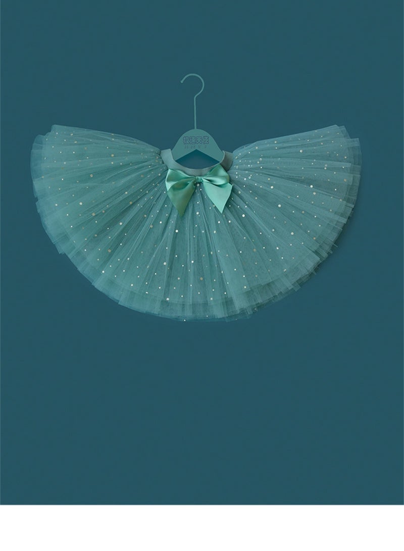 Loquat Ballet Dance Tutu Skirt For Women Adult Blue  - Image 1