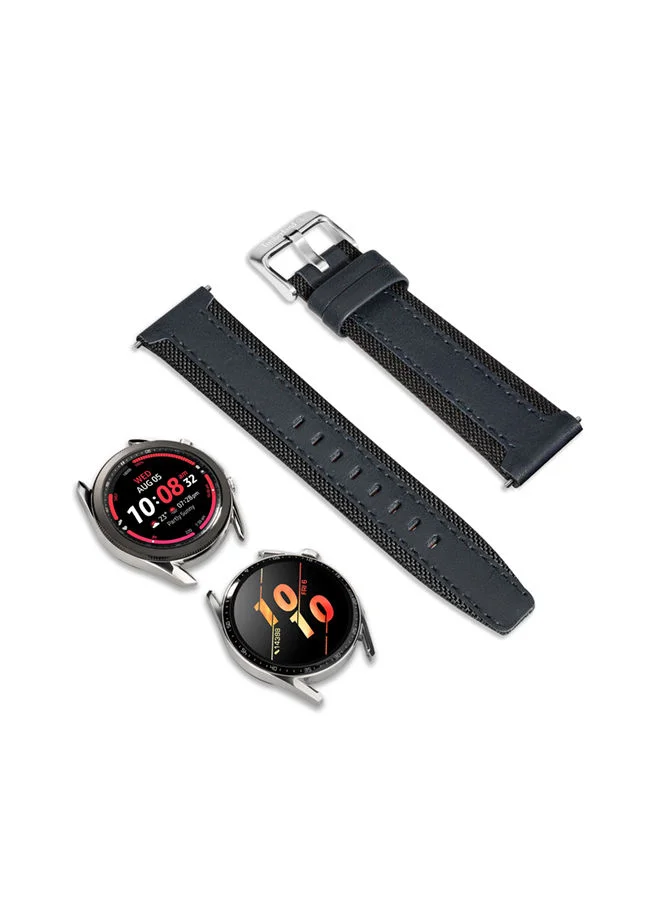 Timberland Timberland Bainbridge Unisex Universal Leather Watch Strap22 mm  TDOUL0000406
