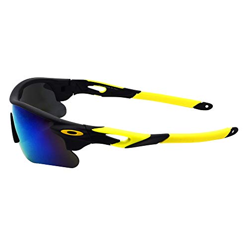 Peter Jones Yellow Sports Unisex Sunglasses | Polarized Lenses & Polycarbonate Frame | 100% UV Protection for Driving, Sports & Cycling (Model M007Y) - Image 4