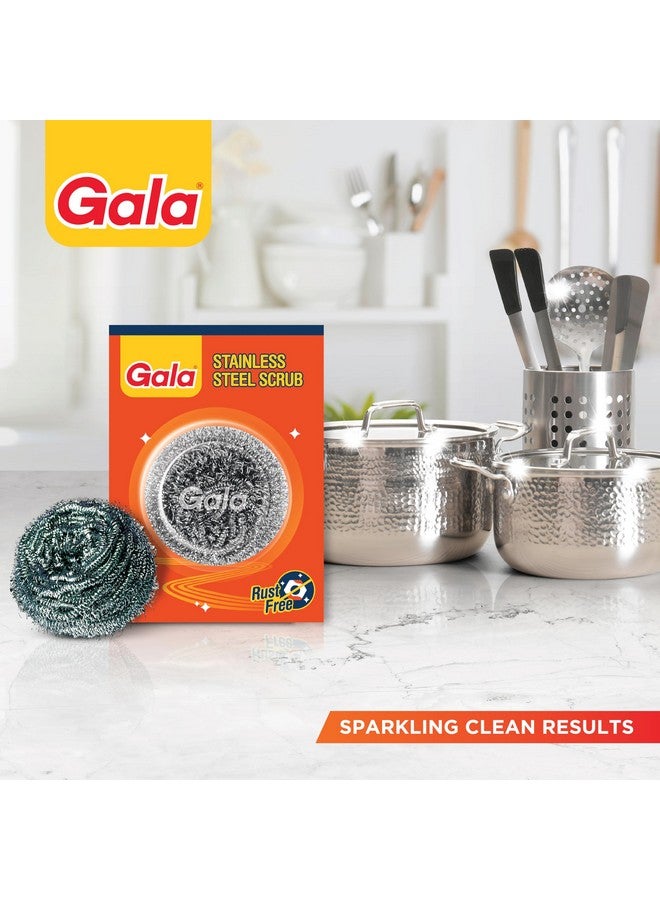 Gala Steel Scrubber Combo Set (Pack of 6) - Image 5