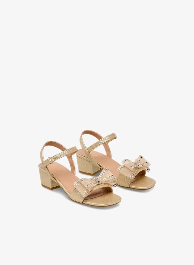 سيليست صنادل بناتي مزينة بفيونكة تشكيلة رمضان