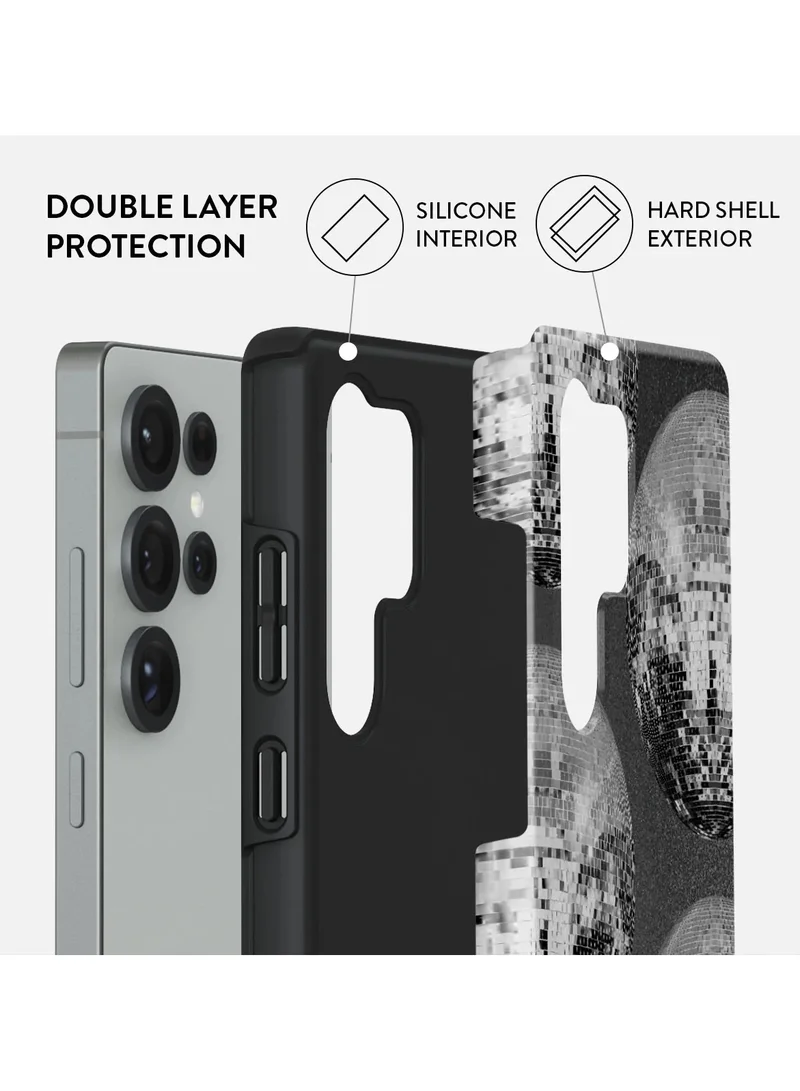 BURGA Samsung Galaxy S25 Ultra Mobile Phone Case Hybrid 2 Layer Hard Shell Silicone Protective Case, Scratch Resistant Shockproof Cover,After Hours
