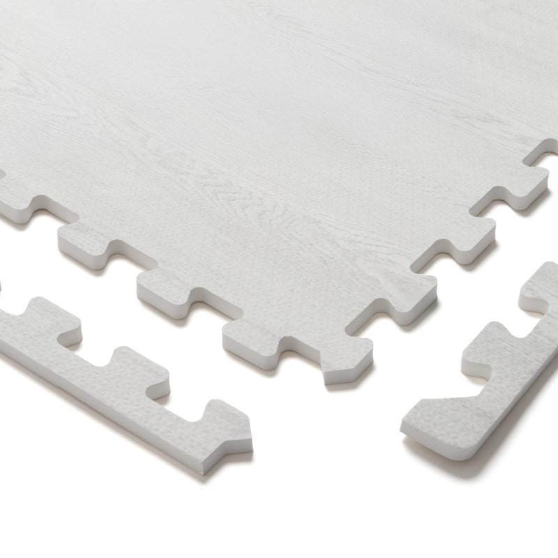 We Sell Mats بلاط فوم مطبوع بسماكة 3/8 بوصة من فورست فلور فارمهاوس، بلاط أرضيات فوم خشبي متشابك، أرضيات مضادة للإرهاق - حل أرضيات أنيق - Image 5
