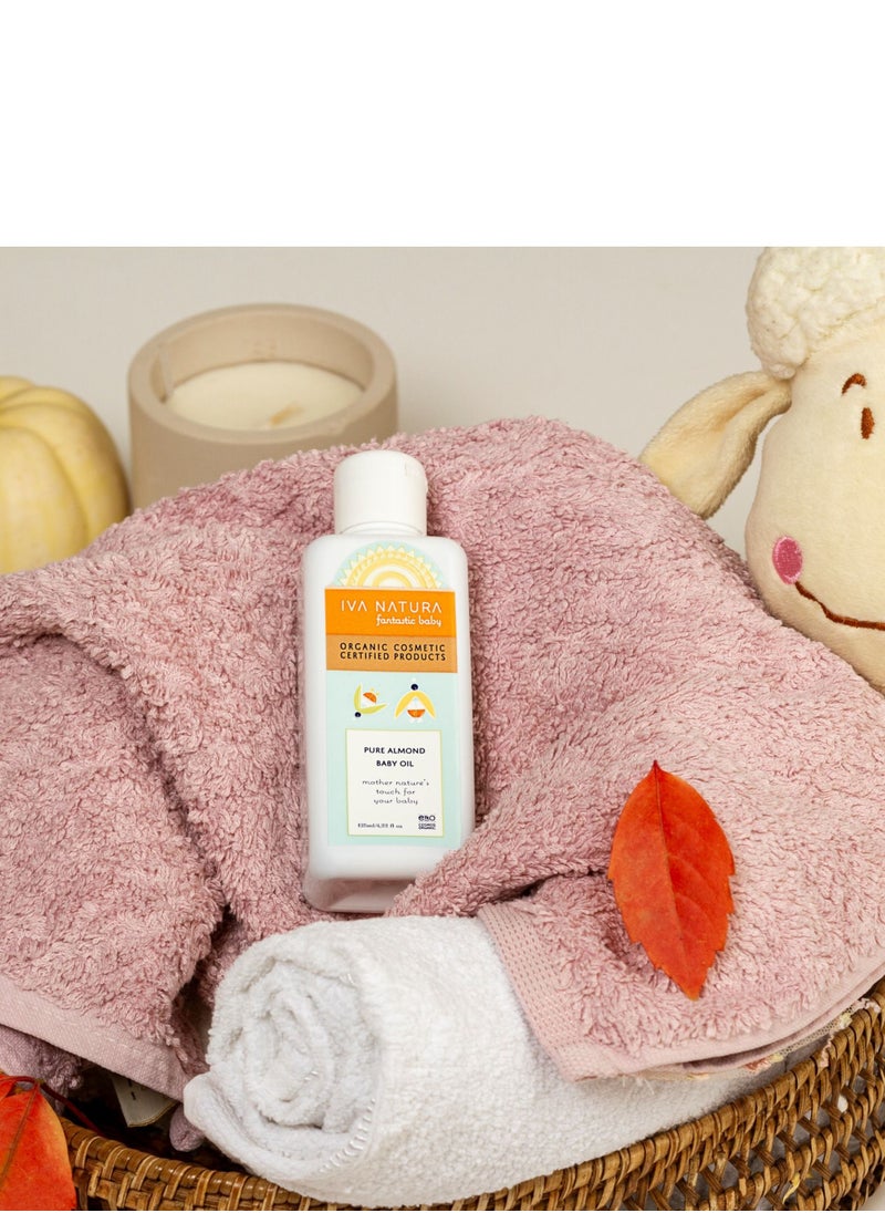 IVA NATURA - Organic Pure Almond Baby Oil - Image 1