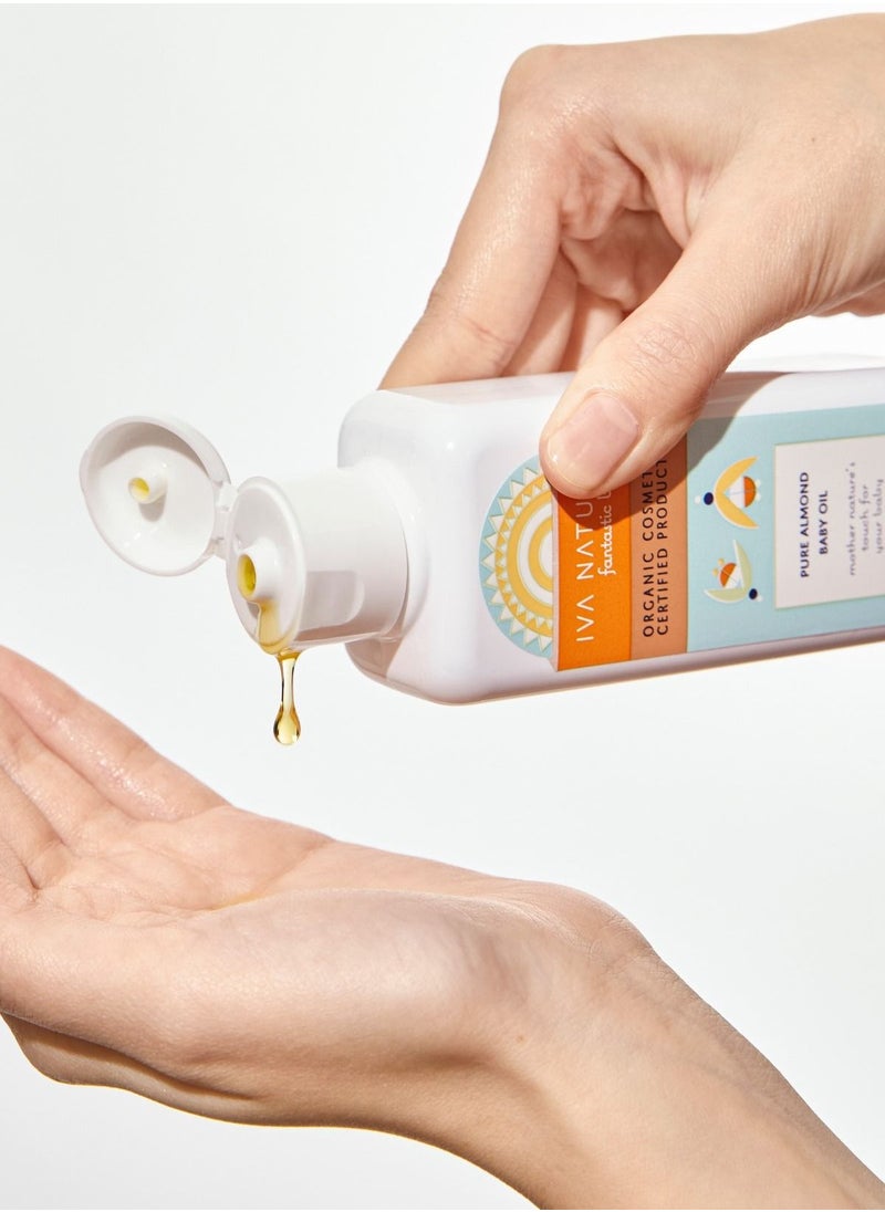 IVA NATURA - Organic Pure Almond Baby Oil - Image 1