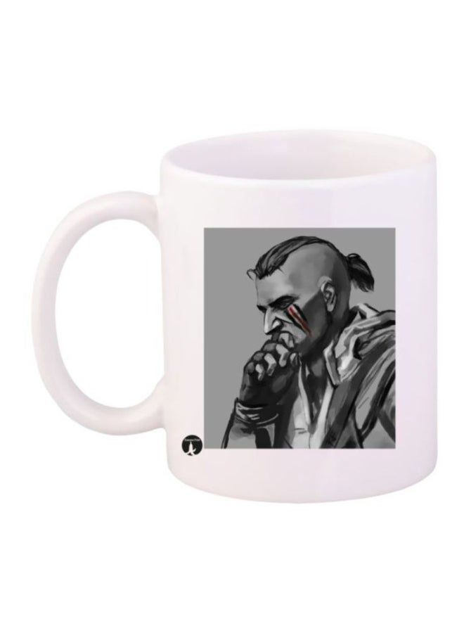 RKN Assassin's Creed Printed Mug White/Black/Grey - Image 1