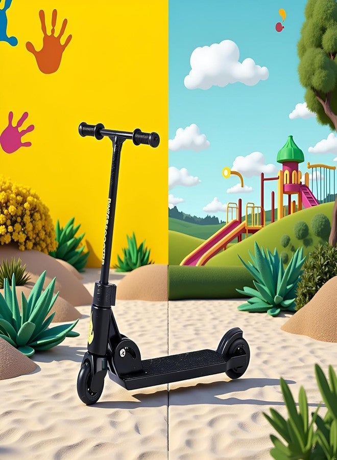 Mozff 3Pcs Black T Head Finger Scooter,2-Wheeled Scooter,Foldable Finger Scooters with Brake,Finger Board Accessories,Educationa,Finger Toys,Non-Slip Fun Finger Skateboards,Finger Boards and Finger Bikes - Image 4