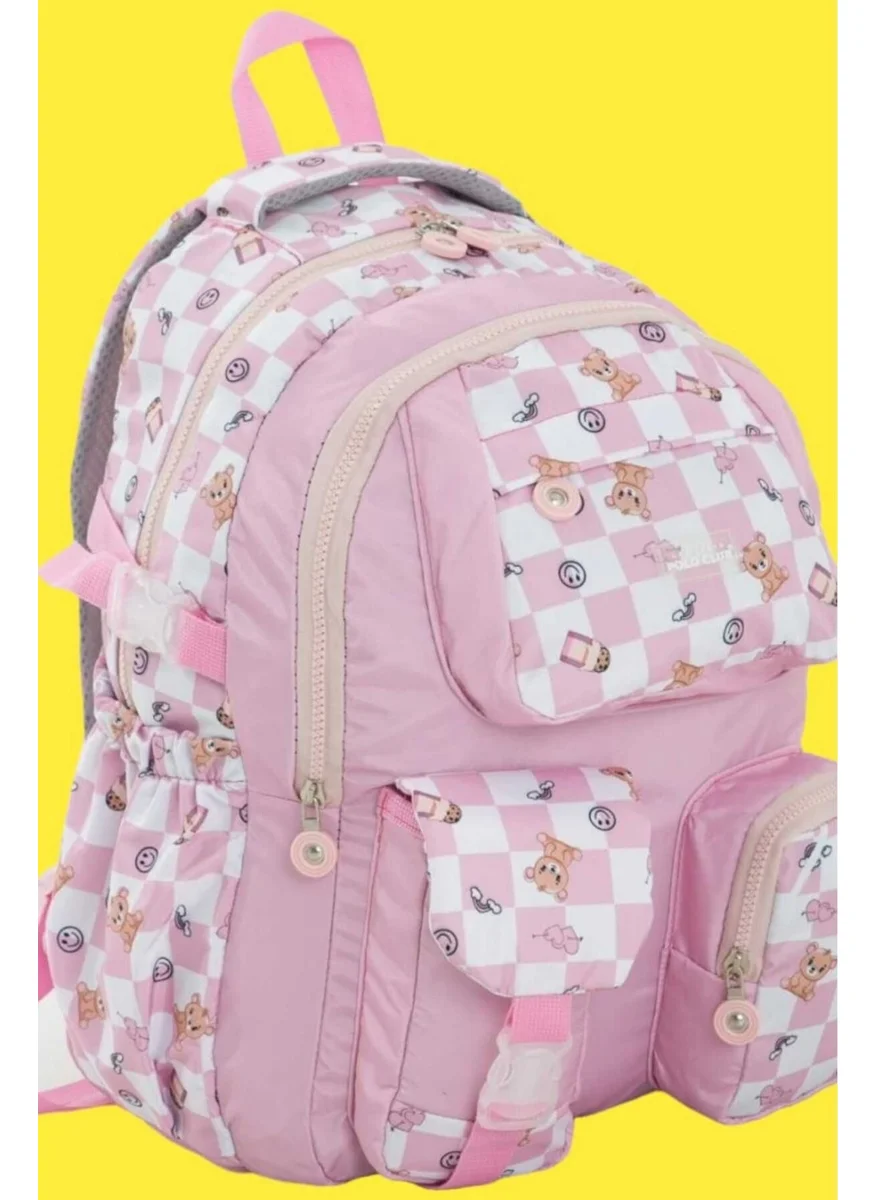 Tezzgelsin Unisex Waterproof Checkered Colorful Backpack School Bag