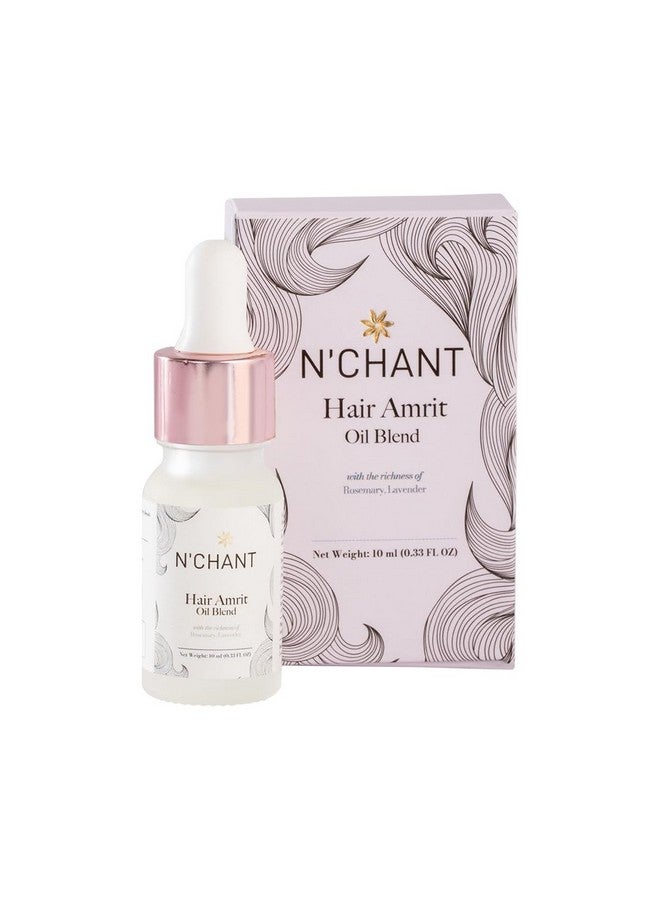 NCHANT N’Chant Hair Amrit Essential Blend Oil For Thicker Hair| Dry Scalp | Hair Care| Dandruff | Itchy Scalp| 10 Ml - Image 1
