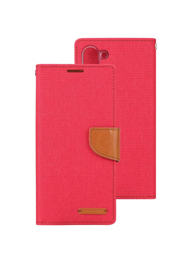 GOOSPERY Case For Samsung Galaxy S23 5G CANVAS DIARY Fabric Texture Flip Leather Phone Case - Image 2