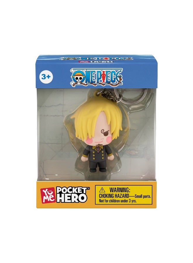 One Piece Collectible Keychain Pocket Hero Chibi Series - Sanji - Image 3