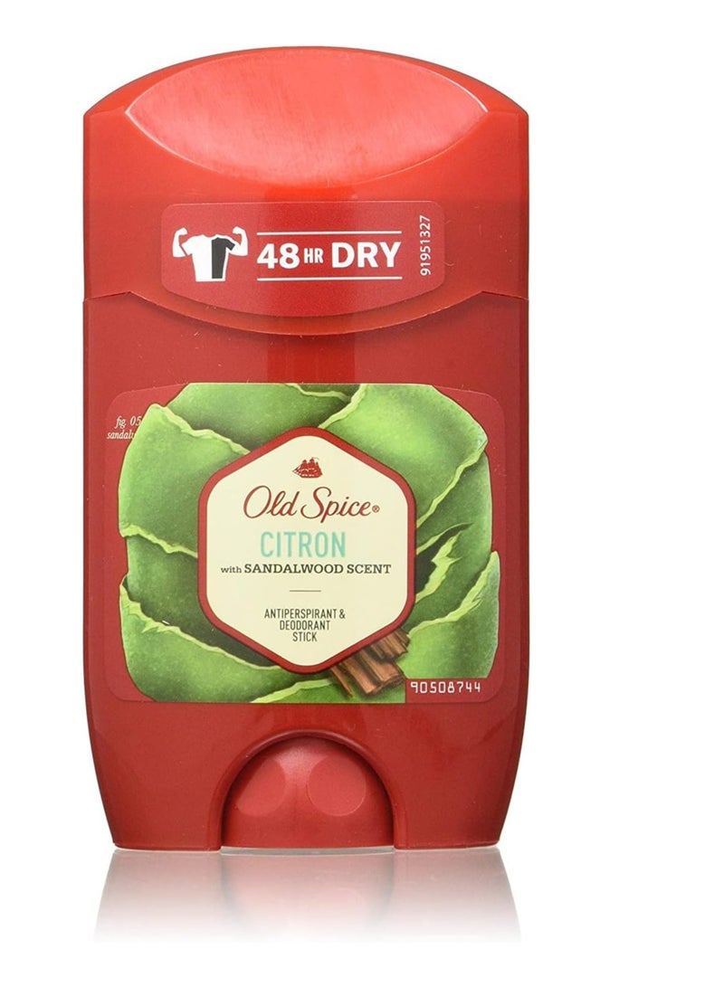 أولد سبايس مزيل عرق برائحة الليمون وخشب الصندل 50 مل