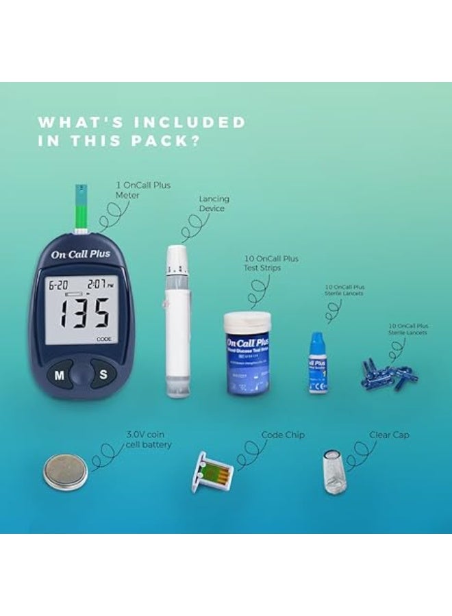 On Call Plus Blood Glucose Monitor - Image 3