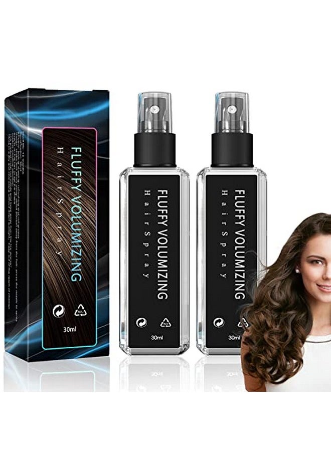 Rednow - Texture Spray For Hair Volume Glee Ice Hair Thickener Spray Fluffy Volumizing Hair Spray For Fine Hair Thin Hair Volumizer Hairspray Extravolume Magic Styling Gel Non Greasy & Non Sticky (2Pcs) - Image 1