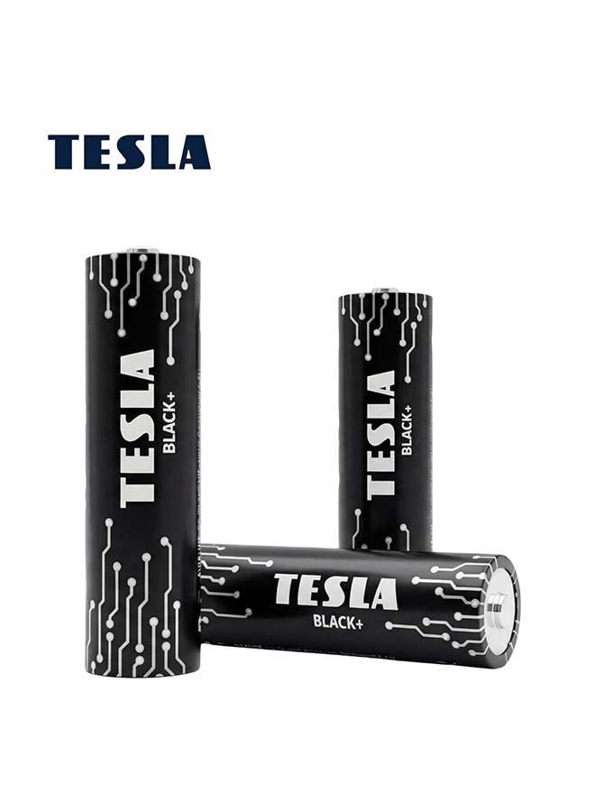 TESLA BATTERIES  AA BLACK+ ALKALINE  LR6 1.5 4pcs - Image 3