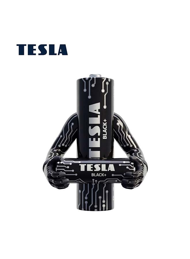 TESLA BATTERIES  AA BLACK+ ALKALINE  LR6 1.5 4pcs - Image 2