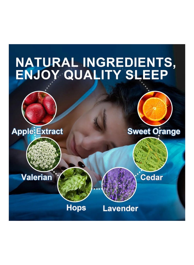 KASTWAVE Deep Sleep Patches for Adults, 12 Pcs Sleep Aid Pads, Natural Sleeping Stickers to Improve Sleep Quality, Easy to Apply and Comfortable, Sleep Aid Patches for Men and Women - Image 4