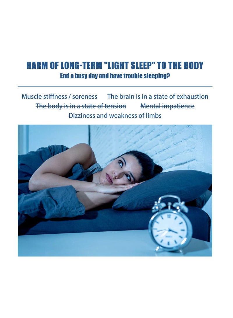 KASTWAVE Deep Sleep Patches for Adults, 12 Pcs Sleep Aid Pads, Natural Sleeping Stickers to Improve Sleep Quality, Easy to Apply and Comfortable, Sleep Aid Patches for Men and Women - Image 5