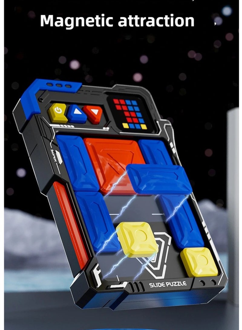 Slide Puzzle game, Early Development Toys, Challenge Brain portable puzzle Game, with 500+ Levels Learning  Education training Toy and gift for Kids and Adults - Image 5