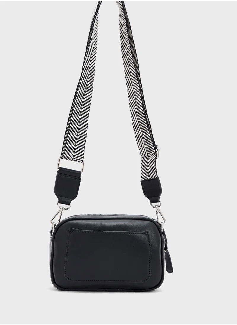 Ginger Multi Pocket Crossbody With 2 Straps