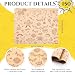 PerKoop 150 Pcs 10 x 83 Inch Deli Wax Paper Sheets Sandwich Wrapping Paper Sheets Mexican Festival Picnic Basket Liners for Food Greaseproof Breads Burgers Bakery Tissue Kitchen Brown - Image 4