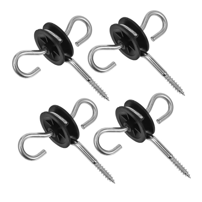 4pcs Electric Fence Gate Handle Anchor Insulator Fence Kit Receptacle Tools - Image 1