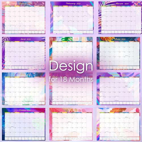 Gannyfer Desk Calendar 2026-2027 - 18 Month Large Desk Calendar 2026, Use January 2026 to Jun 2027, 22" x 17" Desktop Pad Calendar, Office Supplies Perfect for Planning and Organizing In Your Home, School or Office - Image 5