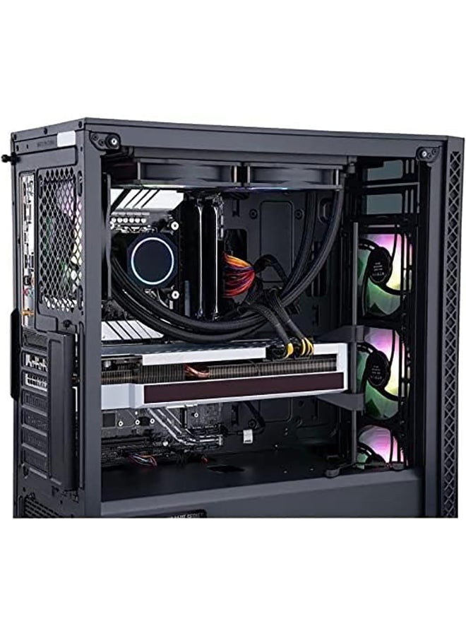 NANOTECH Inferno Gaming PC - Intel Core i5-12400F Processor, 6 Cores & 12 Threads, DDR5 16GB (2*8) Ram, Nvidia GeForce RTX 3060 12GB GDDR6 Graphics Card, 2TB NVMe M.2 SSD, 2 Fan AIO Liquid Cooler, 650W 80 PLUS Power Supply, Windows 11 Pro | Wi-Fi - Image 3