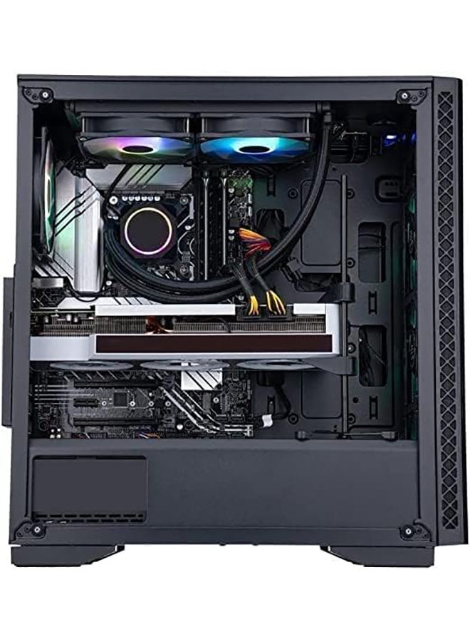 NANOTECH Inferno Gaming PC - Intel Core i5-12400F Processor, 6 Cores & 12 Threads, DDR5 16GB (2*8) Ram, Nvidia GeForce RTX 3060 12GB GDDR6 Graphics Card, 2TB NVMe M.2 SSD, 2 Fan AIO Liquid Cooler, 650W 80 PLUS Power Supply, Windows 11 Pro | Wi-Fi - Image 4