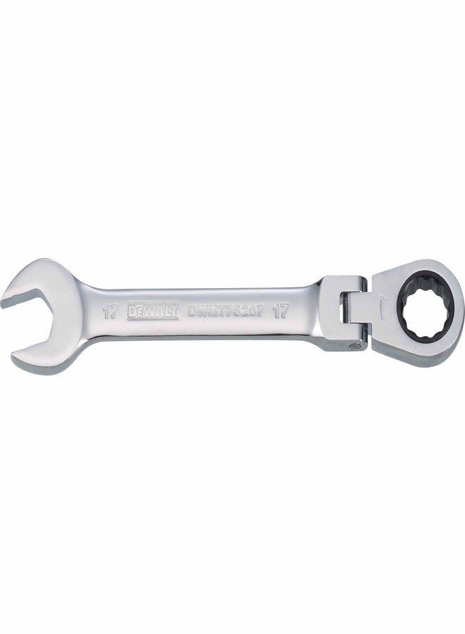 DEWALT DWMT75207OSP Flex Handle Ratcheting Comb Wrench 17MM - Image 1