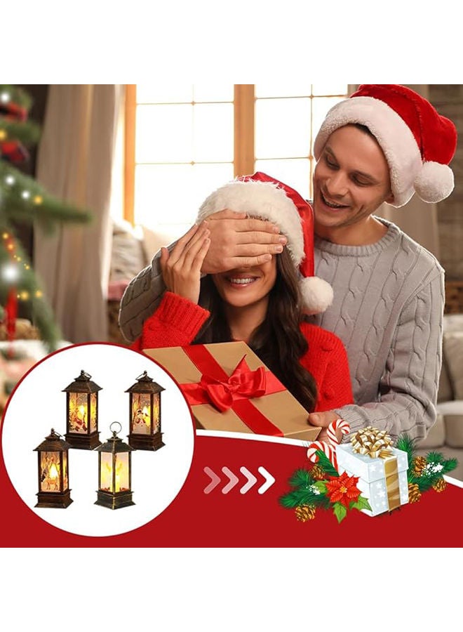 فانوس لهب الكريسماس 4 قطع - Image 5
