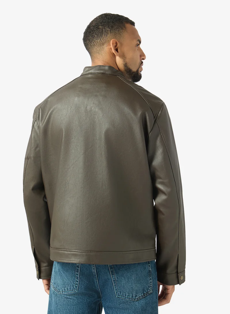 JACK & JONES Casual Biker Jacket