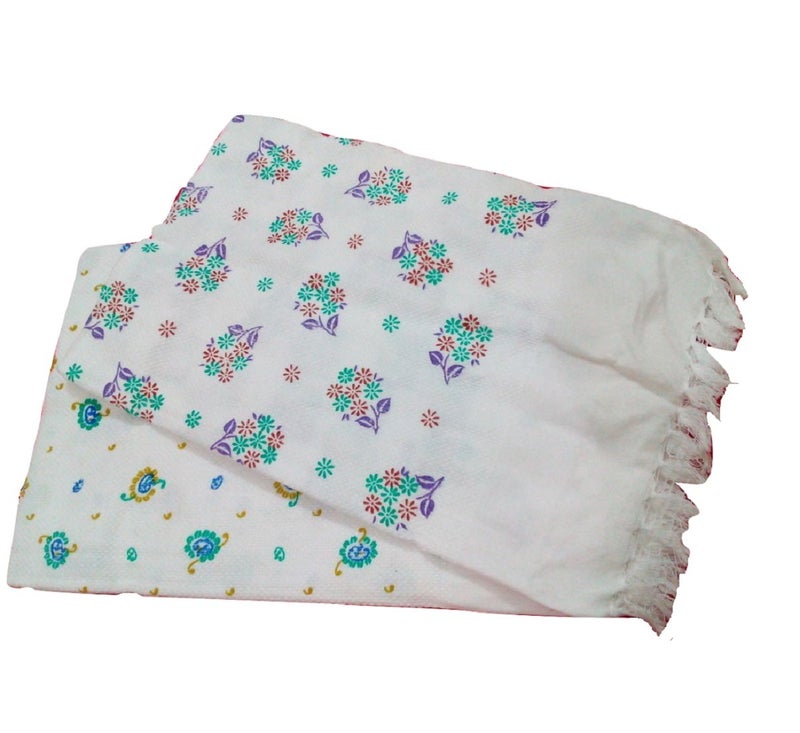 Cotton Colors Cotton 200 GSM Bath Towel (Pack of 2, Multicolor) _DD126 - Image 2