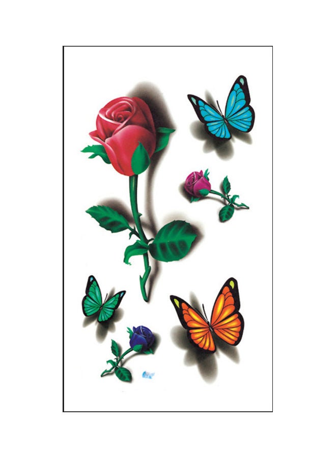 NIBEMINENT Waterproof Fashionable Temporary Tattoo Sticker Multicolour - Image 1