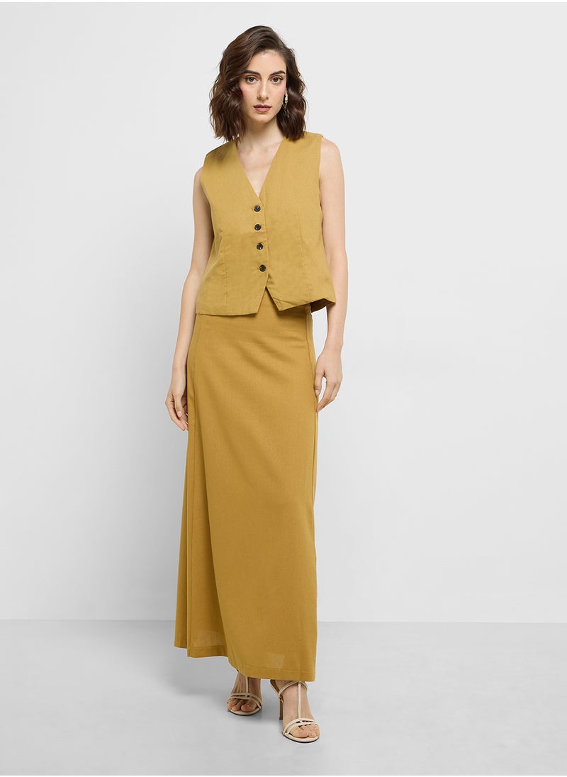 ELLA Basic Vest & Skirt Set  - Image 1