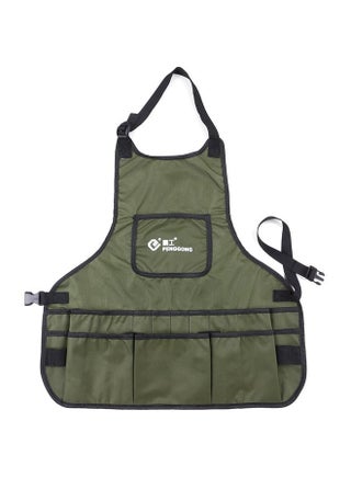 Waterproof Canvas Apron Tools Bag Dark Green - pzsku/ZD28274F2E93808173F1DZ/45/1743052123/c3631370-3110-4792-ae8b-9c6dc2478ab6