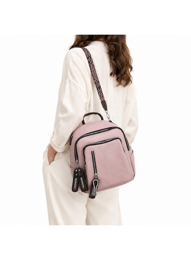 Women’s Convertible Shoulder Bag and Backpack with Multiple Zipper Pockets – Practical Everyday Bag for Work, College, Shopping and Travel - Image 1