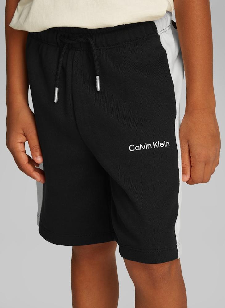 Calvin Klein Jeans Kids Logo Detailed Shorts  - Image 1