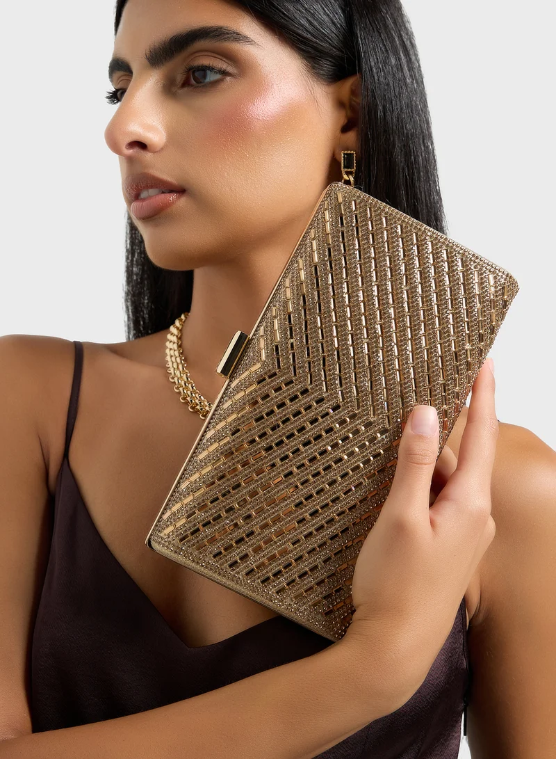 Ella Limited Edition Ladies Sparkly Clutch Bag