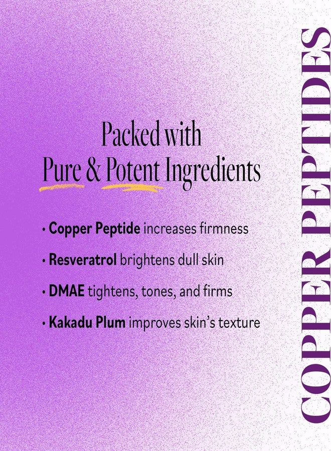 derma-e Derma E Firming DMAE Moisturizer - Copper Peptides, Resveratrol & Kakadu Plum - Supports Collagen and Elastin Health- Vegan Facial Skin Care, 2oz - Image 4