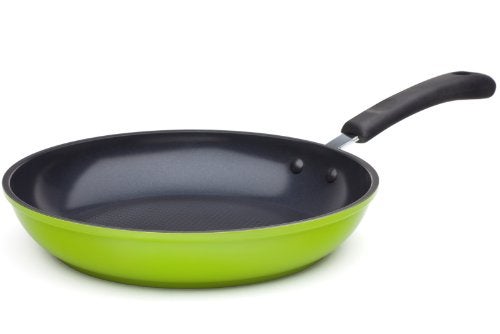 Ozeri 12" Green Ceramic Frying Pan by Ozeri – 100% PTFE, PFAS, APEO, GenX, NMP and NEP-Free German-Made Coating - Image 1