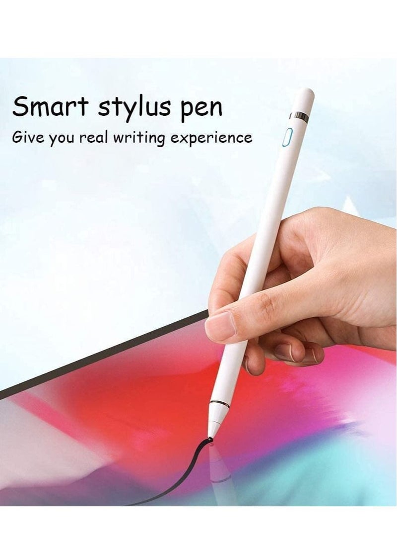 ELTRAZONE - Stylus Pen Touch Screen Pencil: Active Stylus Pens Compatible for Apple iPhone iPad HP DELL Tablet Phone Laptop Chromebook Kindle Fire - Fine Point Digital Capacitive Drawing Pencil - Image 1