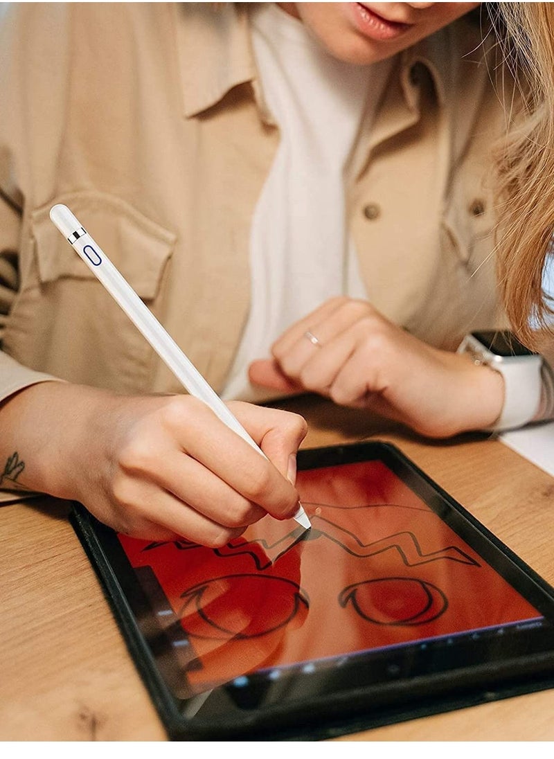 ELTRAZONE - Stylus Pen Touch Screen Pencil: Active Stylus Pens Compatible for Apple iPhone iPad HP DELL Tablet Phone Laptop Chromebook Kindle Fire - Fine Point Digital Capacitive Drawing Pencil - Image 1