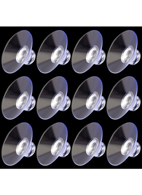 10 Pack 20Mm Suction Cups For Glass Table Tops Rubber Transparent Anti Collision Sucker Pad Without Hooks For Home Decoration