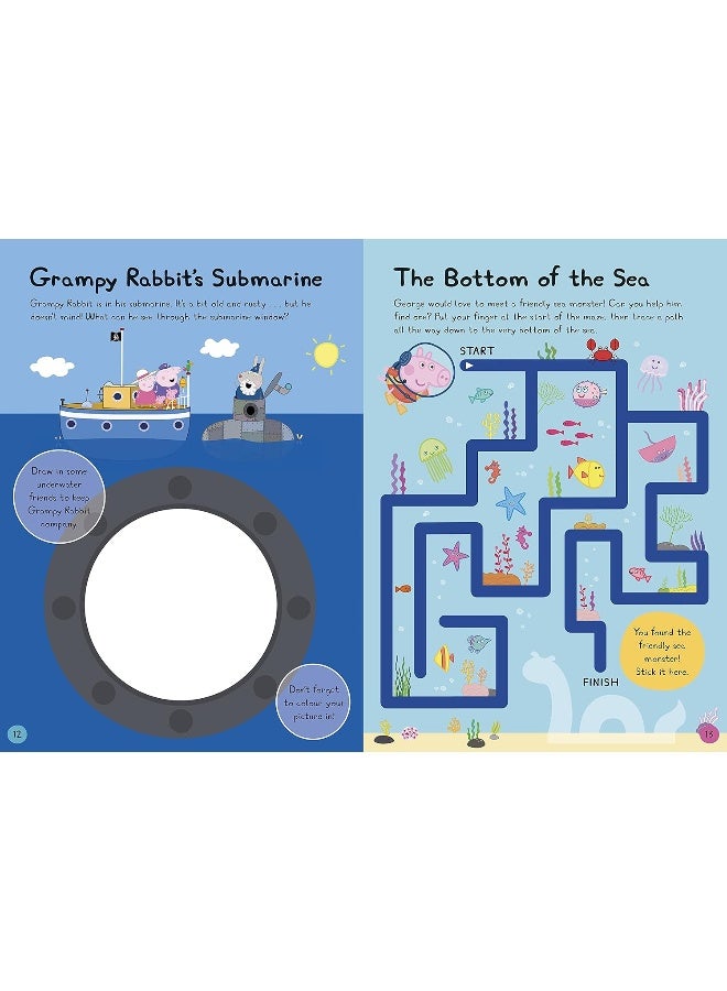 PENGUIN Peppa Pig: Peppa's Underwater Friends: Sticker Activity Book  - Image 2