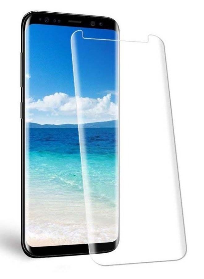 Raxoom Tempered Glass Screen Protector for Samsung Galaxy S8 Plus â€“ 6.2-Inch, Clear, 9H Hardness, Bubble-Free, Scratch-Resistant, Ultra-Clear HD Display Protection for Full Touch Sensitivity - Image 1
