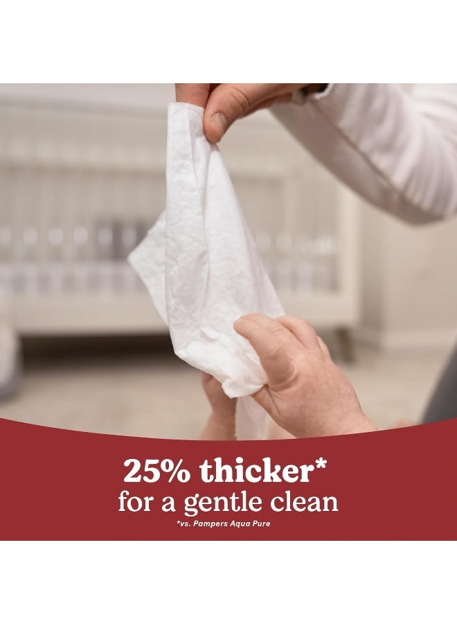 Huggies Nourish Scented Baby Wipes, 10 Push Button Packs (560 Wipes Total) - Image 3