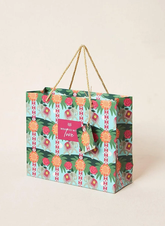 Royal Tuskar Gift Bag with Tag - Medium