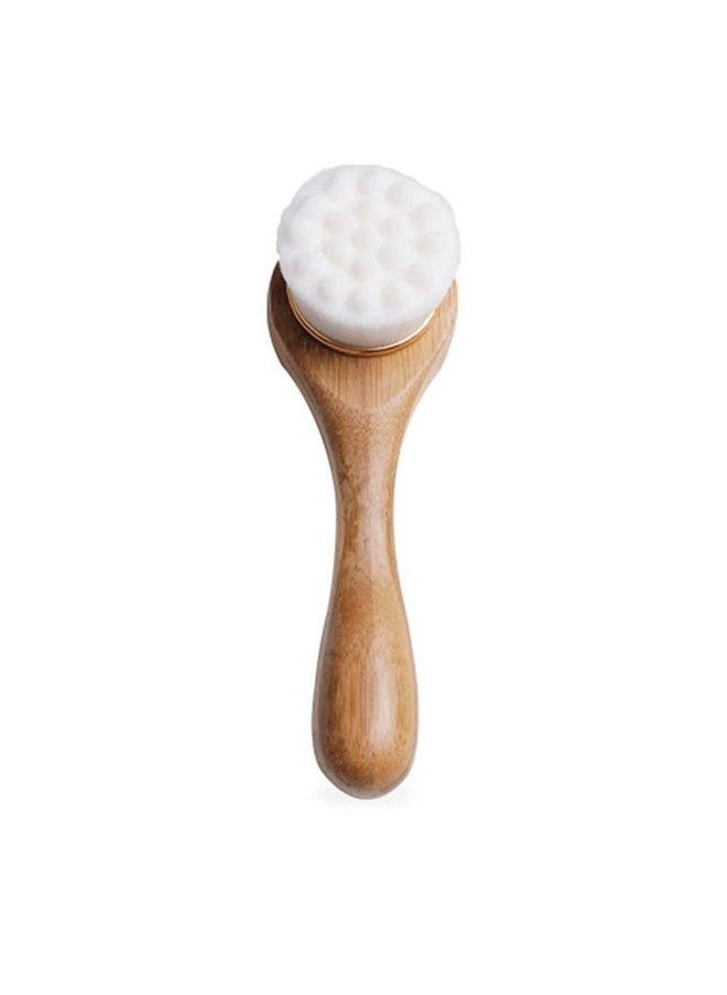 Alana Mitchell - Bamboo Facial Cleansing Brush Ultra Soft Face Scrubber Deep Cleansing & Exfoliating Face Brush Manual Scrub Facial Brush Powerful Facial Skin Care Products For Youthful Skin - Image 1